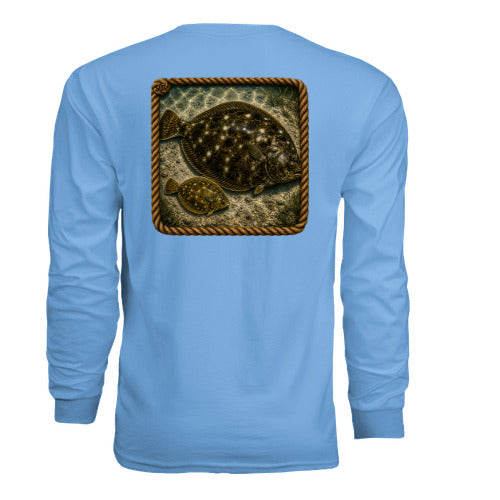 Gulf Flounder Delicacy Story Unisex  Longsleeve Performance