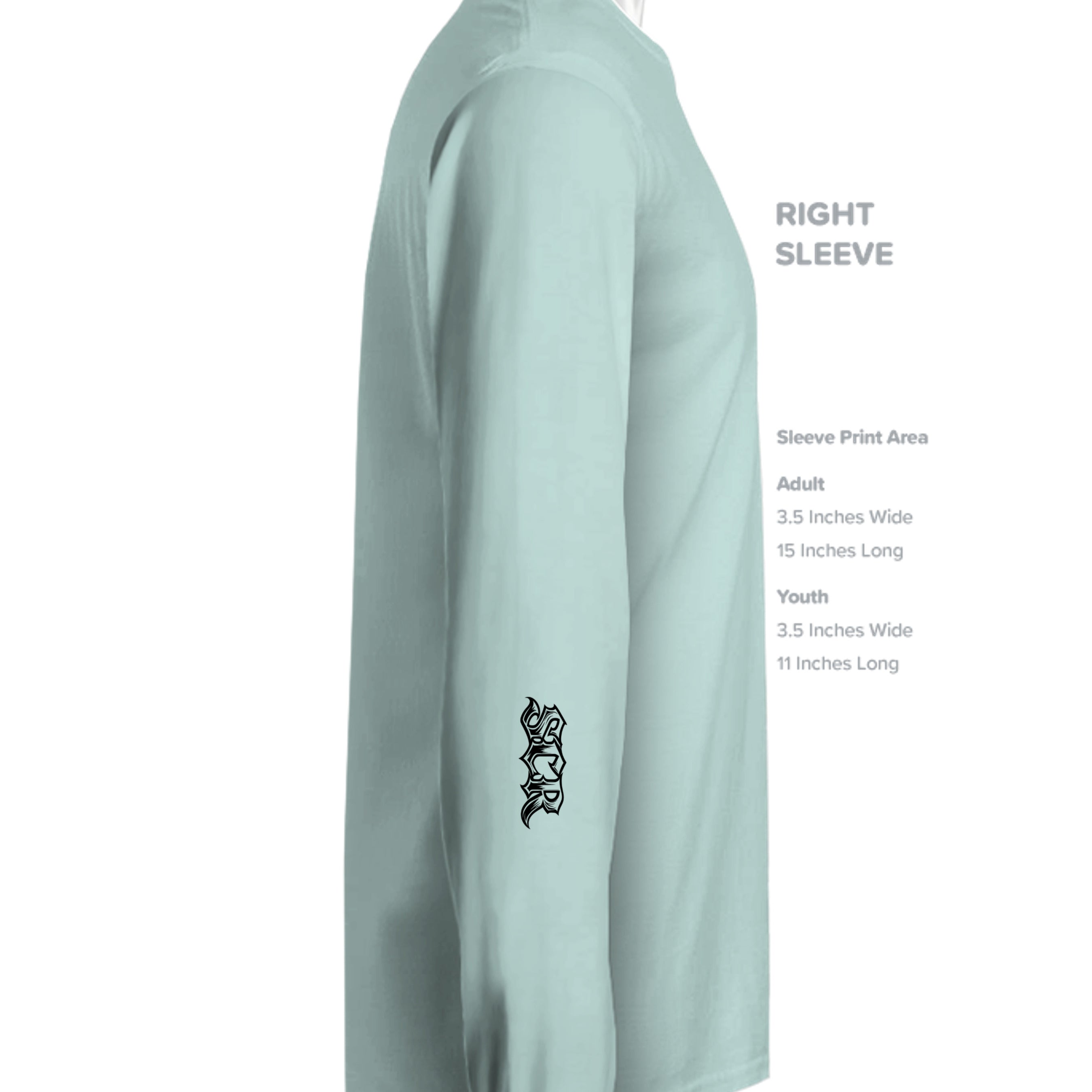 PASTEL MINT - N3165 - SLEEVE_RIGHT