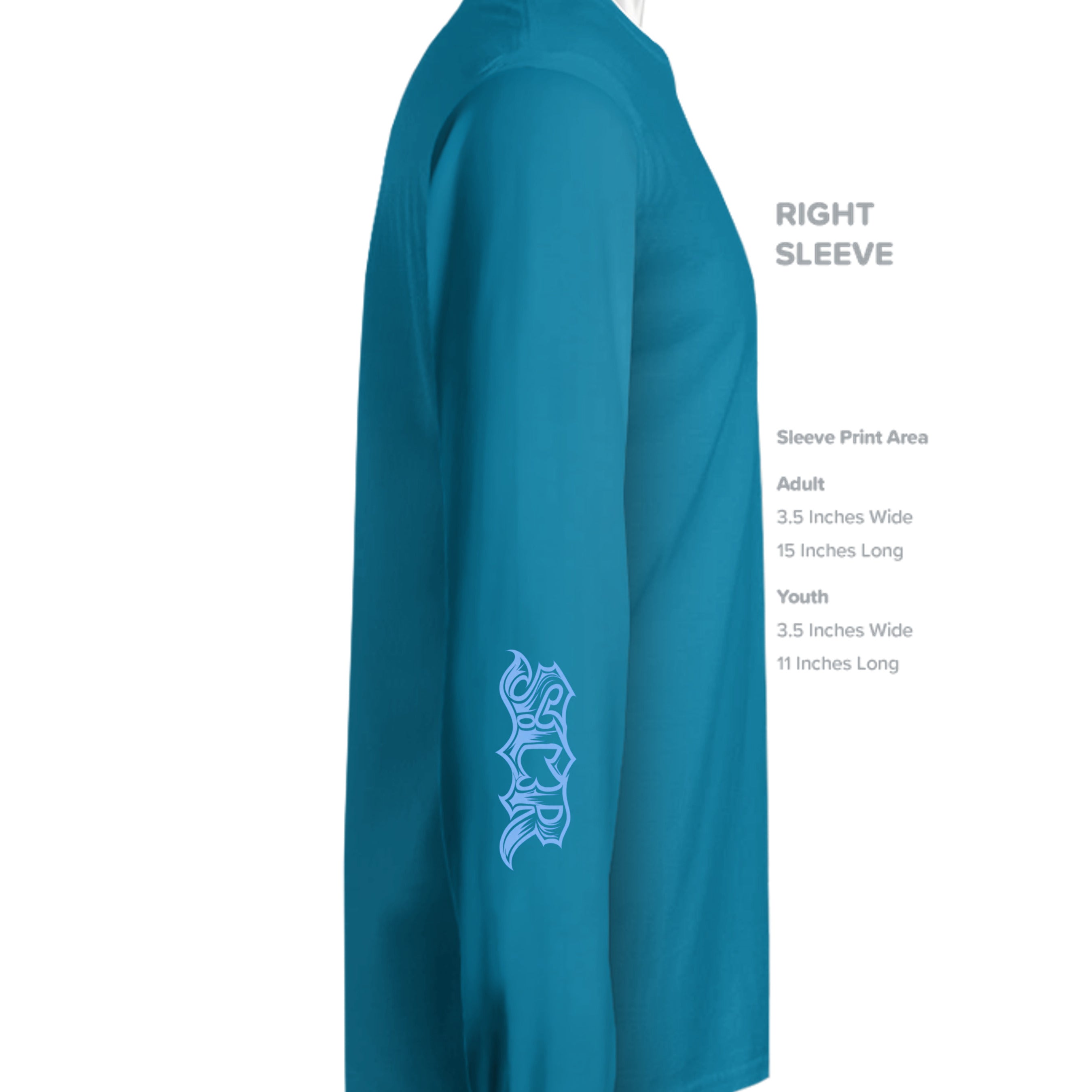 ELECTRIC BLUE - N3165 - SLEEVE_RIGHT
