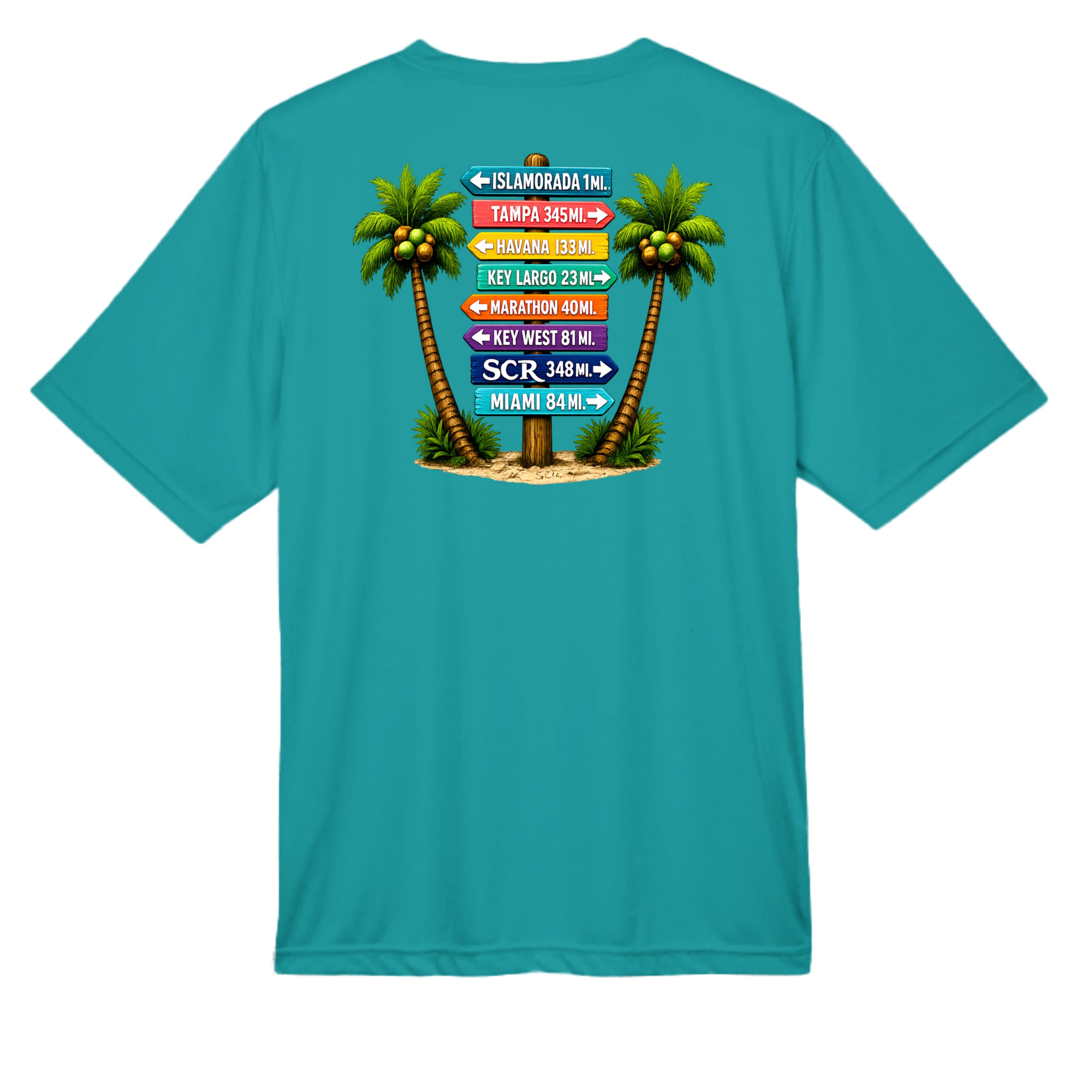 Clear Teal - TT11 - BACK